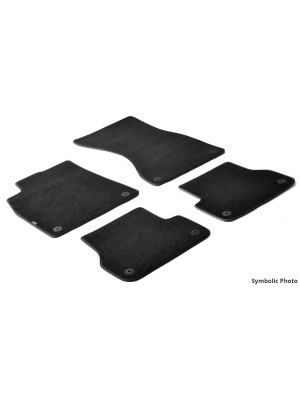 LIMOX Fußmatte Textil Passform Teppich 4 Tlg. Mit Fixing - VOLKSWAGEN Golf VII sportsvan 14>